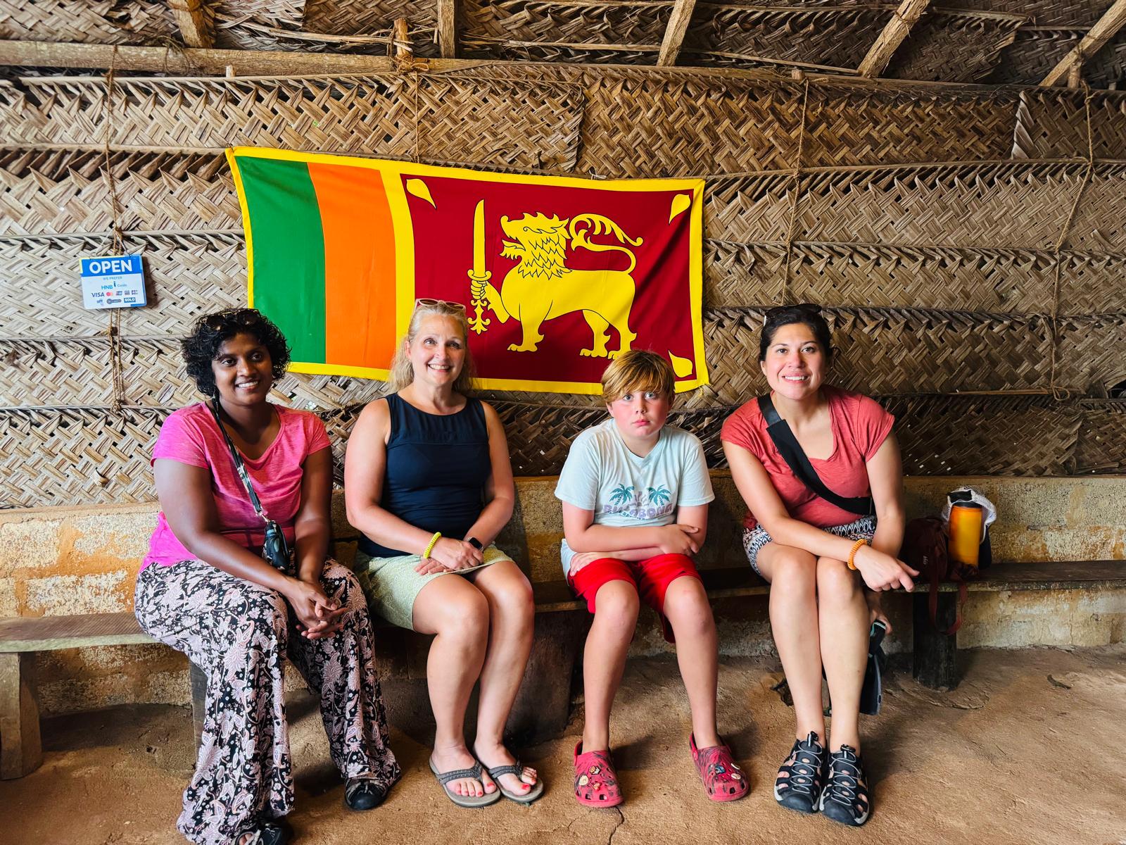 Couple enjoying a scenic journey with Sri Lanka tailor made tours