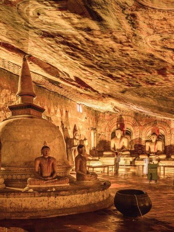Dambulla Cave Temple Sri Lanka